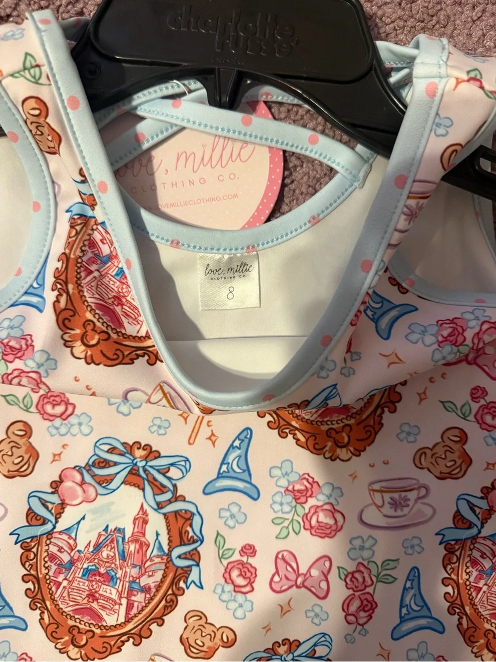 Girls' Disney Active wear set: Skort & Tank!